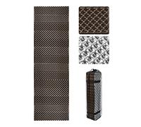 Camping Sleeping Foam Mat, LAMA Portable Folding Insulated Moisture Proof Keep Warm Sleeping Pad, Rapidly-Deployable Mattress, Waterproof Egg Crate Sleep Mat for Hiking Camping Picnic (Grey)