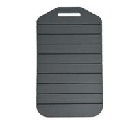 Camping Slicing Block - Food Grade Silicone, Foldable Frame Space Saving Lightweight Washable Drip Groove Protection | Multipurpose Kitchen Utensil Set