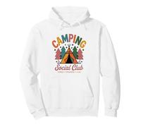 Camping Social Club Fires Friends and Fun Love To Camp Pullover Hoodie