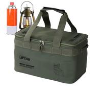 Camping Storage,22L Portable Camp Cookware Storage - Travel Cooking Organizer - for Camping Hiking Backpacking Picnic Barbecue Kayaking Outdoor Gear