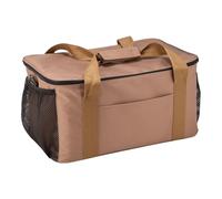 Camping Storage Bag - 23L Multi-Compartment Lightweight Tote for Travel, Dormitory with Carry Handle and Side Pockets for Cookware, Stove, Kitchen, Apartment, Gym, Outdoor Adventure
