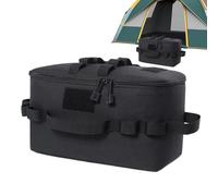 Camping Storage Bag | Grill Carry Bag | Outdoor Camping Storage Bags | Camping Kitchen Utensil Organizer | Caravan Plate Holders, Knifes Tote Tableware Carrier Cutlery for, Travel, Party