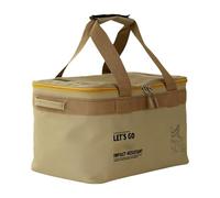 Camping Storage Bag - Practical Carry Bag, 22L Kitchen Organization Storage Bag | For Camping, Hiking, Backpacking, Picnic, Barbecue, Kayak, Equipment, khaki, verwijzen naar de beschrijving, Unisex