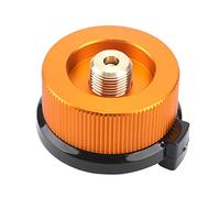 Camping Stove Adapter Gas Conversion Head Adapter for Butane Canister Screw GasCamping Stove Gas Conversion Head Supplies Piston