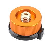 Camping Stove Adapter Gas Conversion Head Stove Supplies Gas Adapter Head Piston Adapter Camping Stove Adapter Gas Conversion Head Adapter for Butane Canister Screw Gas