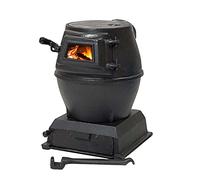 Camping Stove Cast Iron Lite Wood Burner Stove Portable Mini Multi Fuel Stove for Indoor Outdoor Heating/Camping/Cooking