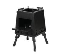 Camping Stove - Foldable Portable Wood Burning Stove, Compact Outdoor Cooking Equipment | Lightweight Fire Pit for Shelter, Hiking, Survival, Trekking, Bushcraft, Gear, Tent Heating, Picnic Use