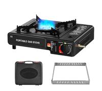 Camping Stove, Hiking Stove, 2 in 1 Survival Equipment for Outdoor Kitchen - Ideal for Picnic, Hiking, Outdoor Adventures