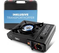 ZMC Camping Stove 1 Flame Camping Gas Cooker Stove + Butane Gas Cartridge 227g