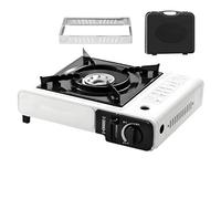 Camping Stove - Portable Outdoor Stove with Carry | Picnic Hiking Cooking Equipment | Compact Burner for Camping | Outdoor BBQ Cooker