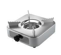 Camping Stove Stainless Steel Adjustable Portable Spirit Stove for Indoor Use with Overheating Protection and Carry Case, Spirit Cooker Camping for Outdoor Camping, Hiking, Backpacking, Picnic
