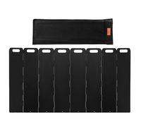 Camping Stove Windscreen - Portable Folding Wind Screen | Heat Resistant Stove Sign, Outdoor Cooking Wind Barrier, Galvanised Iron Wind Blocker, Campfire Oven Guard, Sturdy Barbecue Accessories for