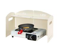 Camping Stove Windshield, Folding Blocker Panels - Wind Protection for Stove, Grill, Campfire, Outdoor Activities, Picnic, Baking, Fishing,