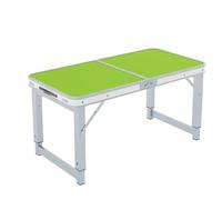 Camping Table - Lightweight Portable Aluminium, Foldable & Height Adjustable for Indoor/Outdoor Use, Ideal for Picnics & Cooking