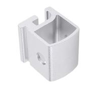 Camping Table Rail Joint Slide Buckle, Tent Frame Connector, Outdoor Setup Clamp, Aluminium Alloy Structure, Secure Mounting Function, 1.18x1.18x1.02 Inches, For Camping Gear