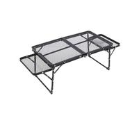 Camping Table with Grill Side Panels, Lightweight Portable Design for Outdoor BBQ and Patio Use