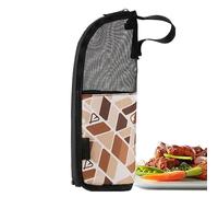 Camping Tableware Carrying Bag | Cutlery Storage Bag - Zipper Bag, Cookware Holder, Straw, Spoon, Fork Storage Case Our Camping Cutlery Carrying Bag Made of PP Board Represents Endurance, b, 説明を参照