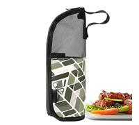 Camping Tableware Carrying Bag | Cutlery Storage Bag - Zipper Bag, Cookware Holder, Straw, Spoon, Fork Storage Case Our Camping Cutlery Carrying Bag Made of PP Board Represents Endurance, c, 説明を参照