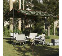 vidaXL Camping Tarp Camouflage 306x306 cm Waterproof