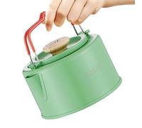 Camping Tea, 1100 ml Stainless Steel - for Camping with Protective Handle Against Burns, for Coffee, Open Fire, Campfire, Outdoor Picnic and