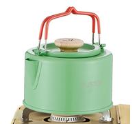 Camping Tea | 1100ml Stainless Steel | Fire Pit Kettle With Burn Proof Handle - For Open Fire Campfire Backpacking Hiking Picnic