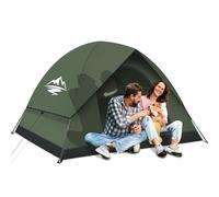 Camping Tent 2/3 Man Dome Tents - Waterproof and Windproof Lightweight Easy Setup, Large Double Layer Tents with Removable Outer Tarp, Portable Outdoor Tent for Outdoor Hiking Backpacking