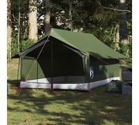 Camping tent 2-person Olive Green 185T Polyester PU Coated 193x122x96 cm Mesh68D