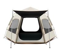 Camping Tent 3-4 Person, Waterproof Windproof Tent, with Pre-Attached Poles, Air Vent & Carry Bag, Sets Up in About 60 Seconds, for Camping, Festival, Backyard, Portable with Carry Bag B