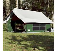 (green) vidaXL Camping Tent 5-Person Outdoor Lightweight Tent Dome Tent Waterproof