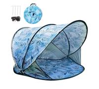 Camping Tent - 51.2x51.2x39.4in Lightweight Beach Cabana, Instant Setup Large Capacity | Summer Camping Cabana, Beach Tent For 2-3 People Adventure Garden Lawn Park Backyard Hiking Fishing