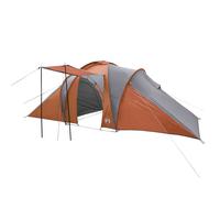 Camping Tent 6-Person Lightweight Dome Tent Blackout Fabric Waterproof vidaXL