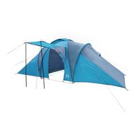 vidaXL Family Tent Dome 6-Person Camping Tent Lightweight Tent Blue Waterproof