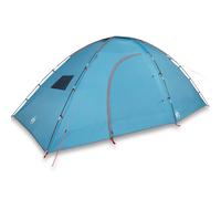 (Grey and orange) vidaXL Camping Tent 8-Person Lightweight Tent Outdoor Dome Tent Waterproof
