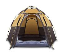 Camping Tent Backpacking Tents Hexagon Waterproof Dome Automatic Pop-Up Outdoor Sports Tent Camping Sun Shelters 140 * 283 * 168cm