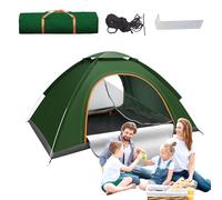 Camping Tent - Breathable And Robust, Includes A Carry Bag,Outdoor Log Cabin Tent For Backpack Tours - For Mountains, Lakes, Summer, Backpacking, Hiking And Vacation