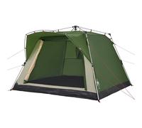 vidaXL Camping Tent Cabin 4-Person Green Quick Release UK