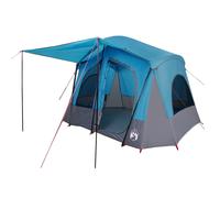 vidaXL Camping Tent Cabin 5-Person Blue Waterproof UK