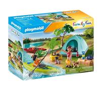 Camping Tent Campsite Canoes Playset - 71425 - Playmobil