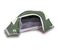 (grey and orange) vidaXL Camping Tent Dome 1-Person Lightweight Tent Patio Dome Tent Waterproof