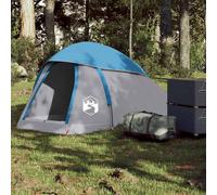 vidaXL Camping Tent Dome 1-Person Lightweight Tent Dome Tent Green Waterproof