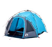 Camping Tent Dome 3-Person Dome Tent Blackout Fabric Quick Release vidaXL