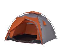 Camping Tent Dome 4-Person Dome Tent Blackout Fabric Quick Release vidaXL