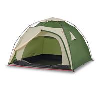 Camping tent 4-person Green 326x260x175cm 190T Polyester PU Dome Waterproof Rain
