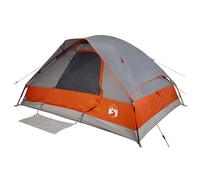 (brown, 6-person) vidaXL Family Tent Dome 6-Person Outdoor Lightweight Camping Tent Waterproof
