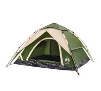 (Blue, 250 x 250 x 155 cm) vidaXL Camping Tent Dome Tent Lightweight Tent Blackout Fabric Quick Release