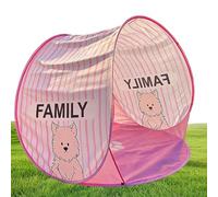 Camping Tent Easy Assembly - With Window, Cartoon Design, Foldable and Picnic Travel Pite, Camping Tent Rainproof, Summer Tent for Garden Shade Relaxation in the Yard