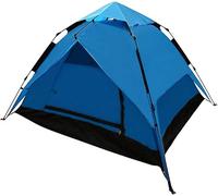 Camping Tent Family Tent, Compact Automatic Pop Up Camping Tent 4 Person With Sunscreen Coating Waterproof Season Instant For Outdoor Festivals, Outdoor