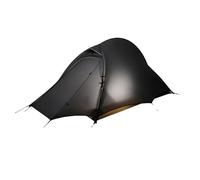Camping Tent - Featuring an Aluminum Alloy Frame, Hiking Tent for Cycling, Hiking, and Mountaineering Activities(Black)