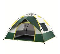 Camping Tent for 3-4 People, Pop Up Camping Tent Waterproof, Waterproof Easy Man Tent, Instant Camping Automatic Tents for Outdoor for Camping Hiking Backpacking Traveling