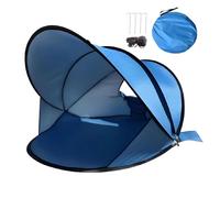 Camping Tent - Instant Setup Large Capacity | 51.2x51.2x39.4in Lightweight Beach Cabana, Summer Camping Cabana, Beach Tent For 2-3 People Adventure Garden Lawn Park Backyard Hiking Fishing